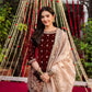 Velvet Embroidered Suit Set