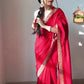 Velvet Handwork Ready to Wear Saree
