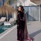 Velvet Zari Embroidered Palazzo Suit Set