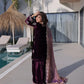 Velvet Zari Embroidered Palazzo Suit Set