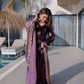Velvet Zari Embroidered Palazzo Suit Set