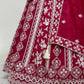 Vichaitara Silk Embroidered Lehenga Set with Dupatta