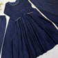 Vichitra Silk Anarkali Gown Set, 3 Colours