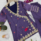Vichitra Silk Embroidered Co-ord Set with Digital Prints & Sequins Work