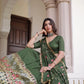 Vichitra Silk Embroidered Lehenga Choli Set