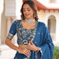 Vichitra Silk Embroidered Lehenga Set for Wedding and Festive Wear