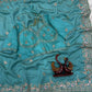 Vichitra Silk Embroidered Saree with Blouse