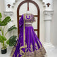 Violet Zari Dori Lehenga