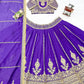 Violet Zari Dori Lehenga
