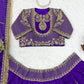 Violet Zari Dori Lehenga