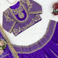 Violet Zari Dori Lehenga