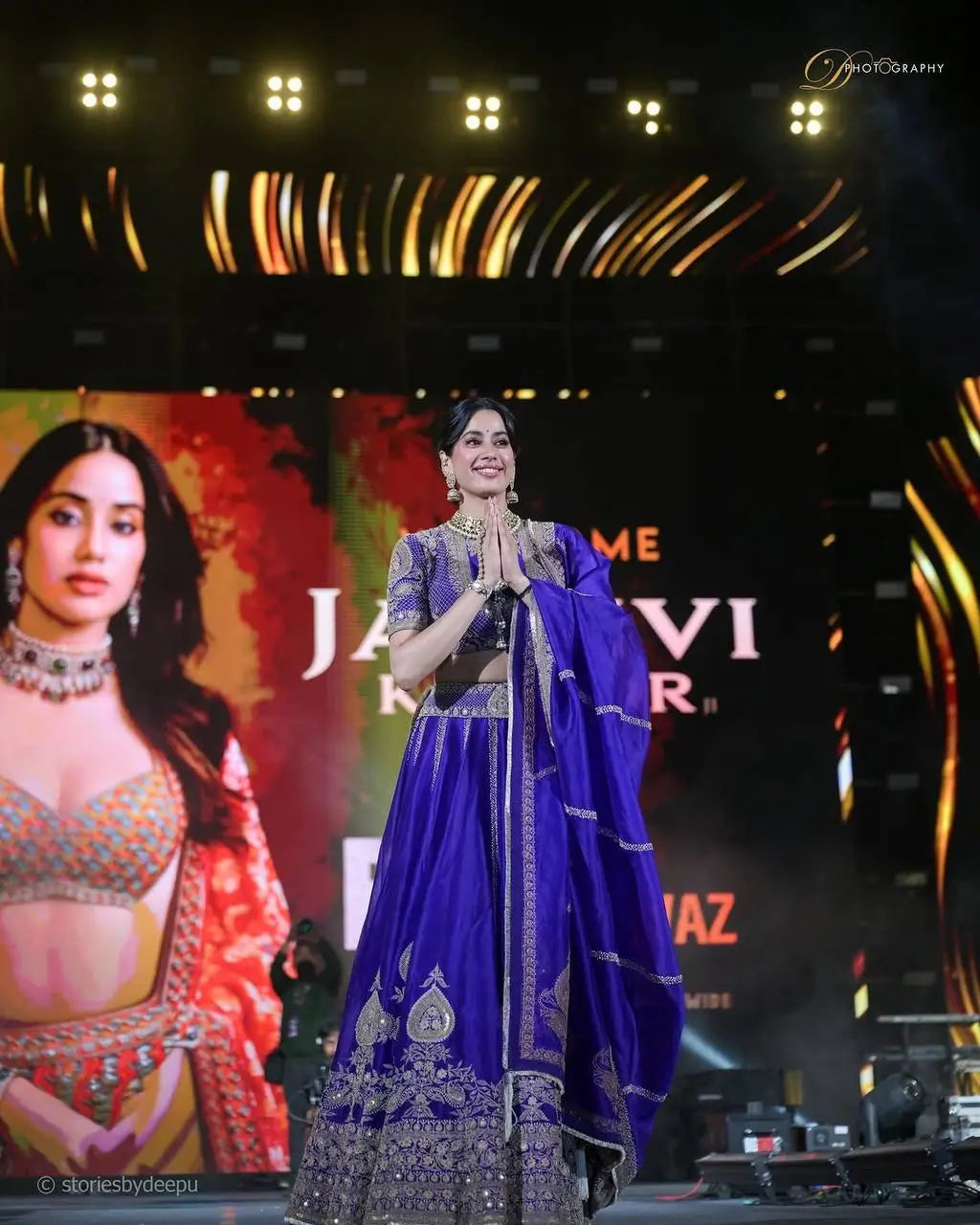 Violet Zari Dori Lehenga