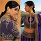 Violet Zari Dori Lehenga
