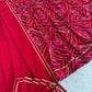 Viscose Rayon Bandhej Print Gown Set with Dupatta