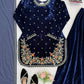 Viscose Velvet Embroidered Plazo Suit Set