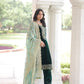 Viscose Velvet Embroidered Suit Set