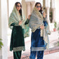 Viscose Velvet Embroidered Suit Set
