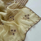 Wari Chiffon Silk Saree with Cutdana Work