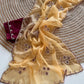 Wari Chiffon Silk Saree with Cutdana Work