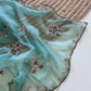 Wari Chiffon Silk Saree with Cutdana Work