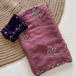 Wari Chiffon Silk Saree with Cutdana Work