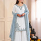 White Cutwork Embroidered Kurti