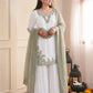 White Cutwork Embroidered Kurti