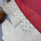 White Faux Georgette Embroidered Suit with Pink Dupatta & Plazzo – Festive Collection
