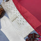 White Faux Georgette Embroidered Suit with Pink Dupatta & Plazzo – Festive Collection