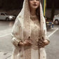 Wine Heavy Fendy Silk Embroidered Sharara Suit Set with Thread Sequins Dupatta | Festive Party Wear