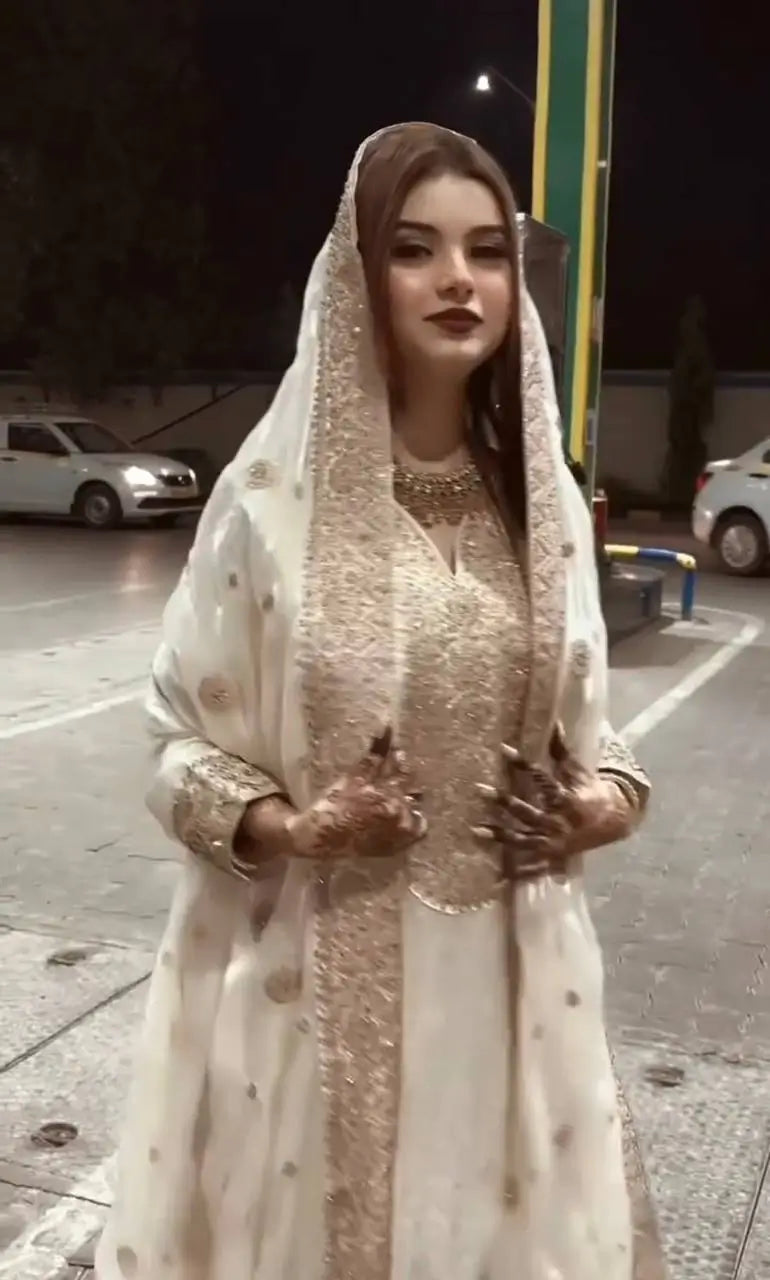 Wine Heavy Fendy Silk Embroidered Sharara Suit Set with Thread Sequins Dupatta | Festive Party Wear