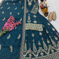 Yellow Chinon Silk Embroidered Sharara Suit with Dupatta – Heavy Sequence Work | Wedding & Festive Wear