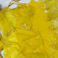 Yellow Daisy Thread-Work Suit