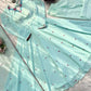 Yellow Floral Dot Anarkali