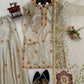 Zapan Satin Silk Sharara Set With Thread Work