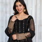 Zari Sequin Anarkali Gown