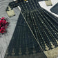 Zari Sequin Anarkali Gown