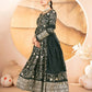 Zari Sequin Anarkali Gown