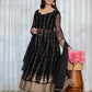 Zari Sequin Anarkali Gown