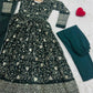 Zari Sequin Anarkali Gown