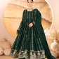 Zari Sequin Anarkali Gown