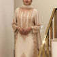 Zari Sequin Embroidered Palazzo Suit