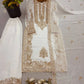 Zari Sequin Embroidered Palazzo Suit