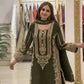 Zari Sequin Embroidered Palazzo Suit
