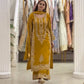 Zari Sequin Embroidered Palazzo Suit