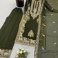Zari Sequin Embroidered Palazzo Suit