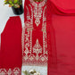 Zari Sequin Georgette Embroidered Palazzo Suit