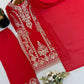 Zari Sequin Georgette Embroidered Palazzo Suit