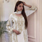 Zari Sequin Georgette Embroidered Palazzo Suit