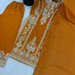Zari Sequin Georgette Embroidered Palazzo Suit